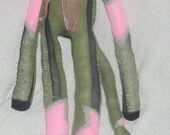 Sock Monkey Pink Green Black Silver Handmade New  Long-legged  Great Teen Easter gift