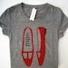 no one else could fill your shoes t-shirt (women's S/M/L/XL)