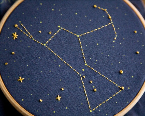 Orion Constellation Embroidery Kit