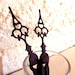 Steampunk Clock hand Gothic Hair Sticks- 2 - Braving the Elements, Petite
