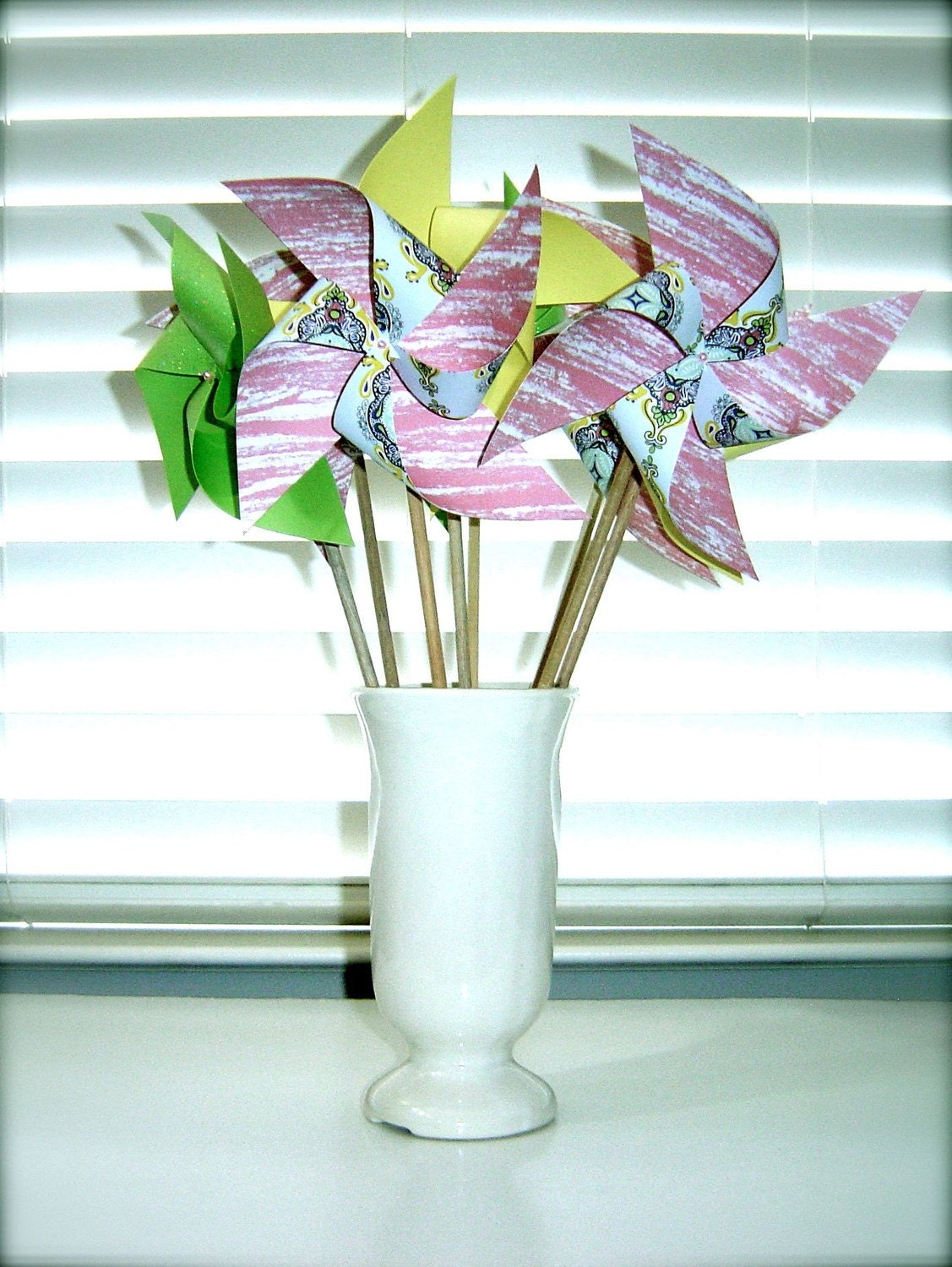 Pinwheels SALE Twirlable Pinwheels Begonias French Garden