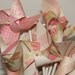 RESERVED SHABBY CHIC Roses 50 large pinwheels 25 hydrangea bags