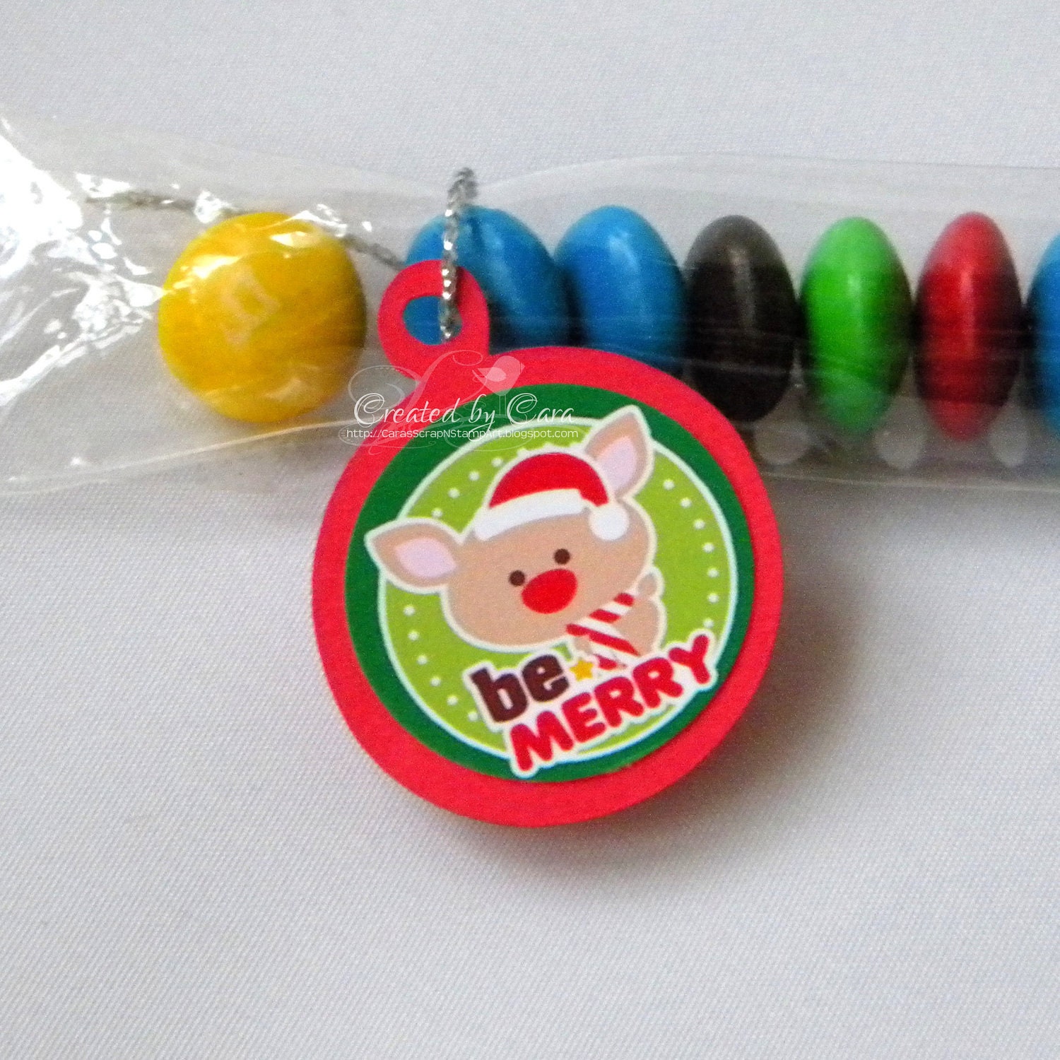 Be Merry Christmas Candy Treat Bag Favors, Set of 12 Il_570xn