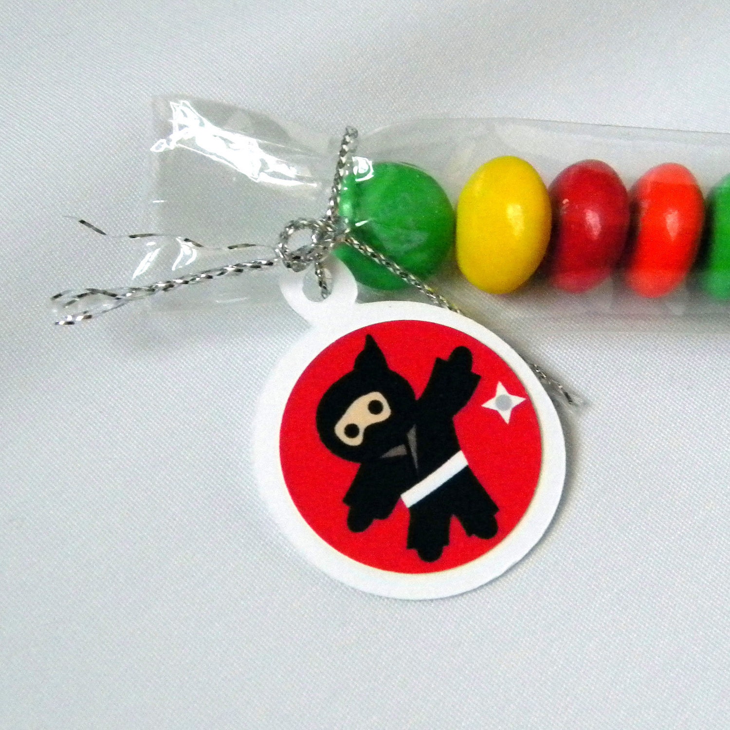 Ninja Party Favors, Candy Treat Bags, Assorted Set of 12, Sports, Birthdays, Baby Shower Il_570xn