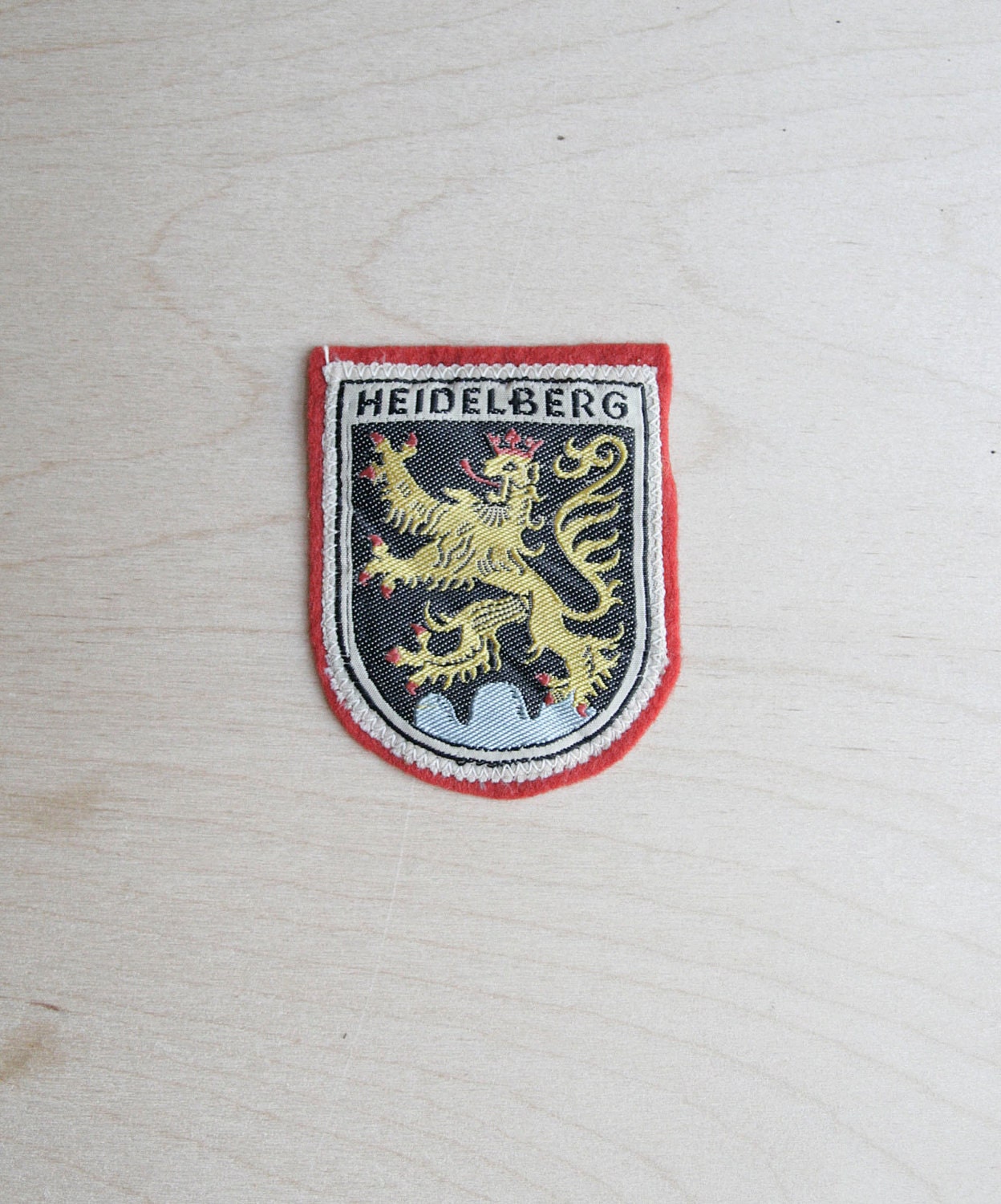vintage patch / Heidelberg lion