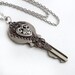 Key Necklace Handmade Jewelry - Key to Your Heart - Recycled Key Pendant