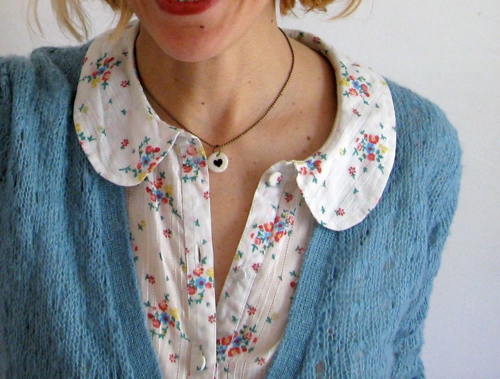 Mini Porcelain pendant One-of-a-kind handmade necklace. Various designs bow & kettle.