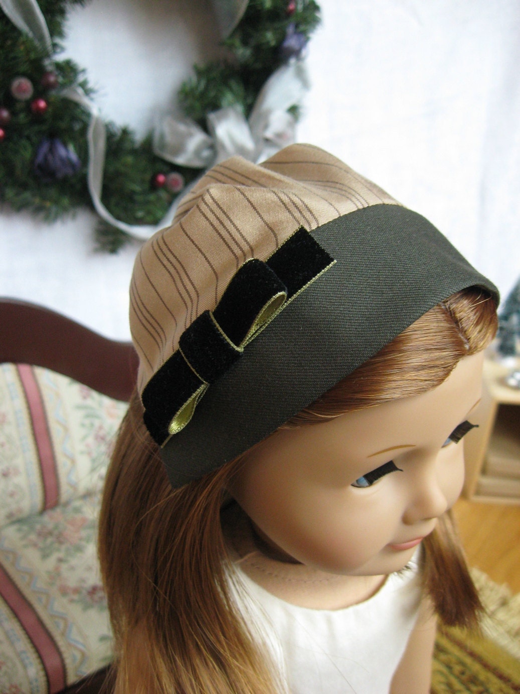 the Jane -- an attractive winter cap from Melody Valerie Couture