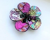 flower clip - boho baby