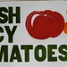 Tomatoes Letterpress Poster