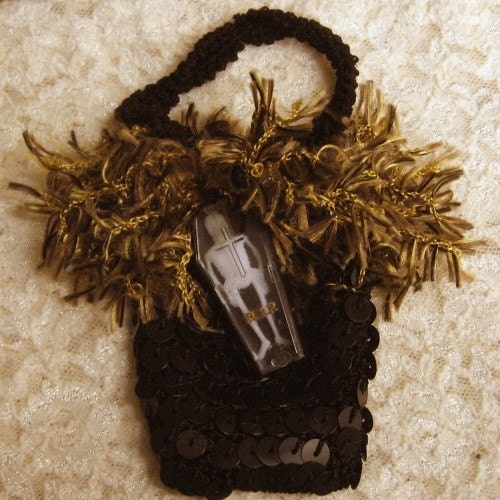 Gothic Steampunk Apocalyptic Spell Bag