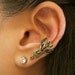 Bronze Arabesque Ear Cuff