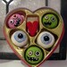 Zombie Valentine Candy - Needle Felted Gift of Love