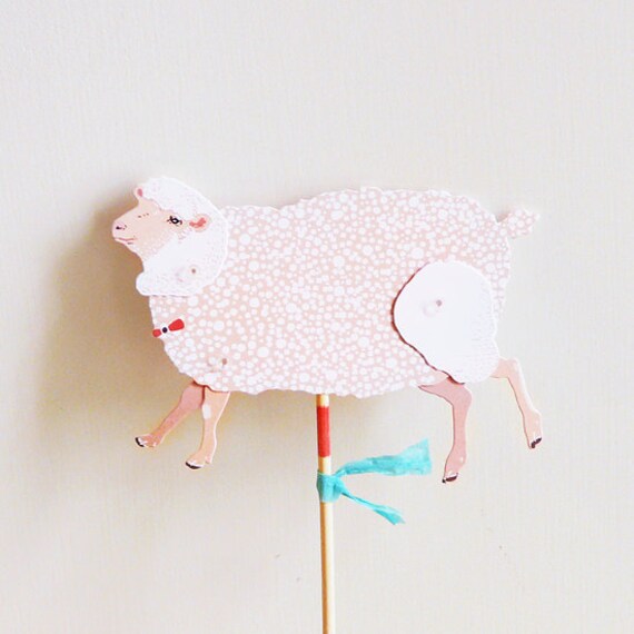 DIY Paper Puppet - SHEEP