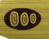 Third Eye Oval Modern Decorative Pillow 10 x 22 inches