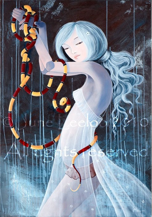 Le serpent qui danse  - A3 limited edition print - 4/50