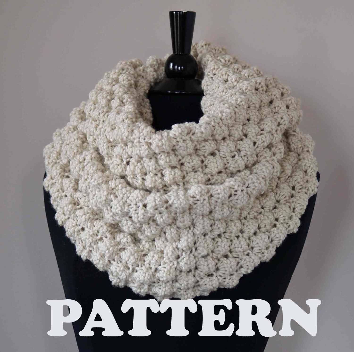 Digital File/ PATTERN (instruction) Cowl, Snood , Scarf Knit PDF Pattern/ Digital File