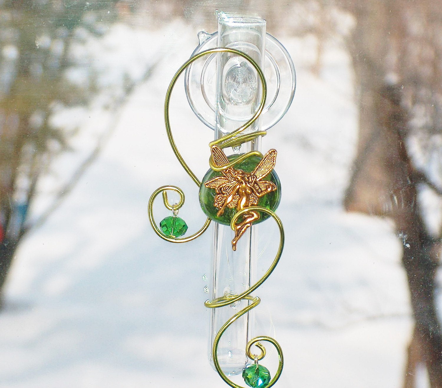 Window Vases Suction Cup Vase Bud Vase Glass Rooter by VasePlace