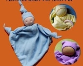 Flannel Baby  A First Doll Pattern PDF, Waldorf Baby, Waldorf Toy, Sewing Pattern, Instant Download