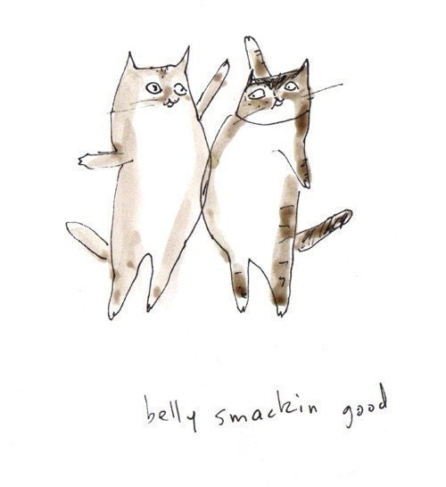 Belly smackin good