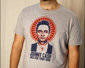 Johnny Cash Died For Your Sins Mens tshirt