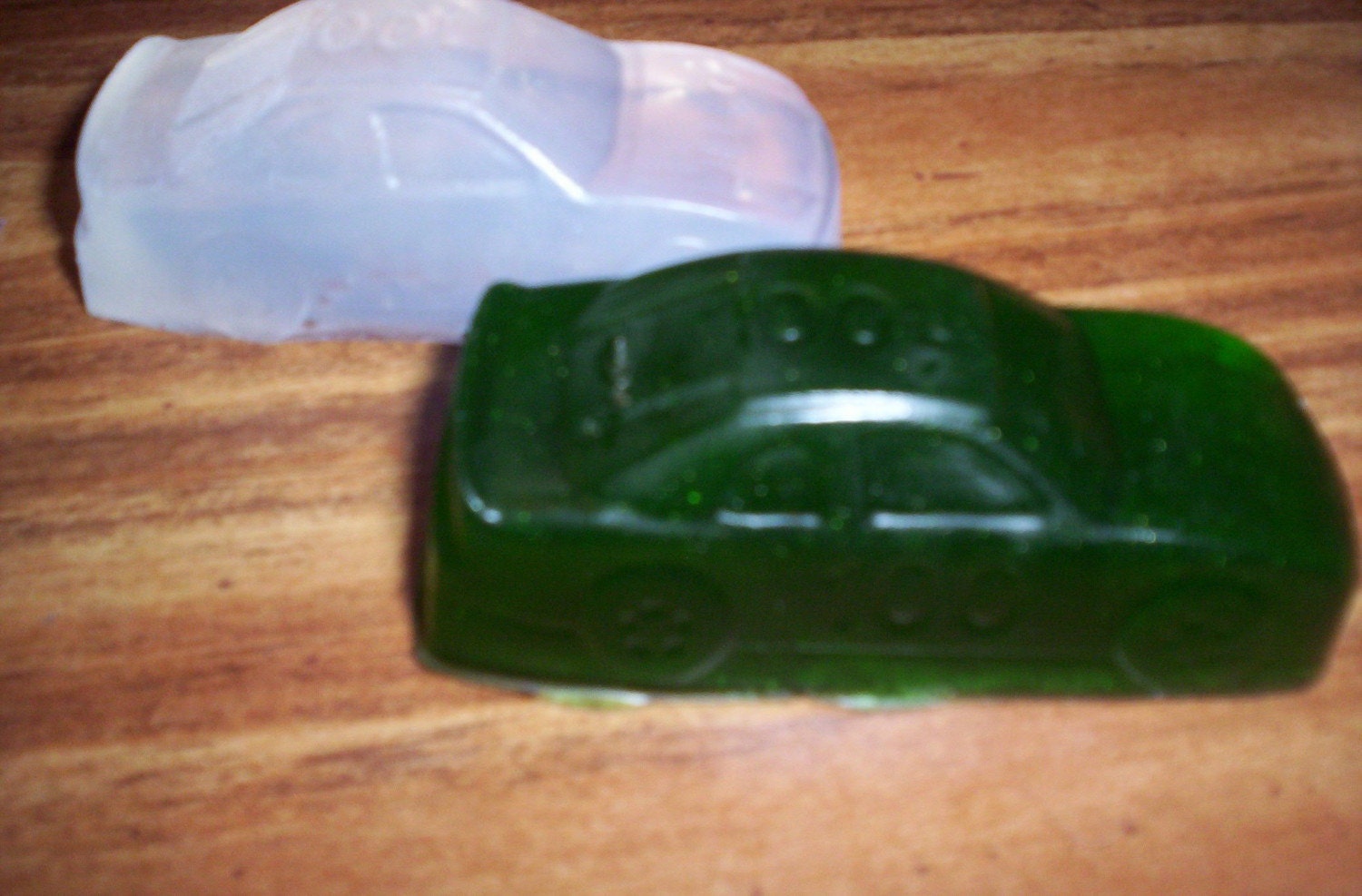 Fun in the tubby Race Car Glycerin Soap