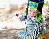 READY TO SHIP - Zeppelin Hungry Hat - Baby Size