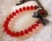 Stunning In Scarlet - Beaded Necklace