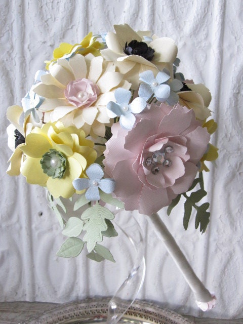 Pastel Paper Flower Bouquet