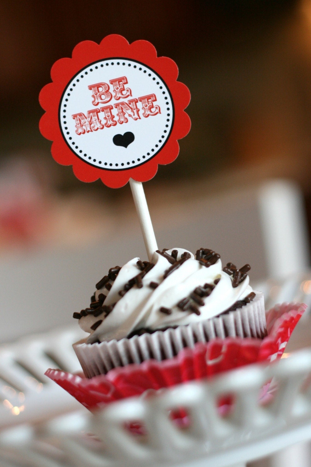 PRINTABLE Sweet Love Valentine's Day Party Circles - The TomKat Studio