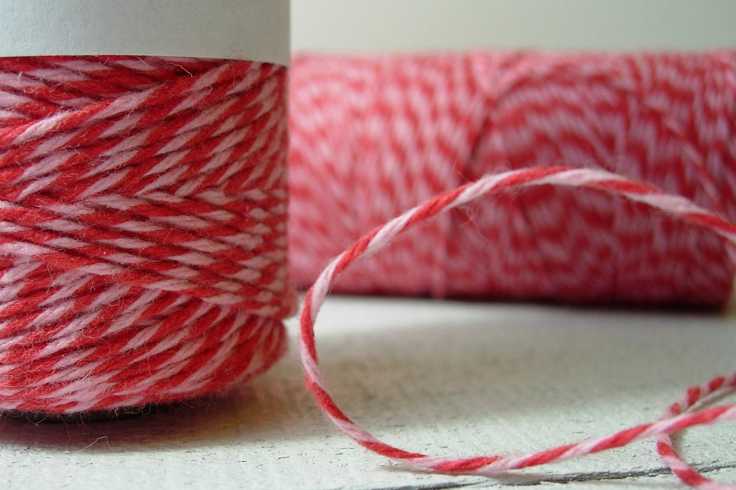 Valentine's Day Bakers Twine by Timeless Twine - Strawberry Cupcake Valentine's Twine