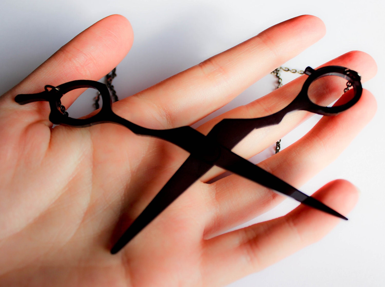 Hairdresser Shears - Laser cut necklace