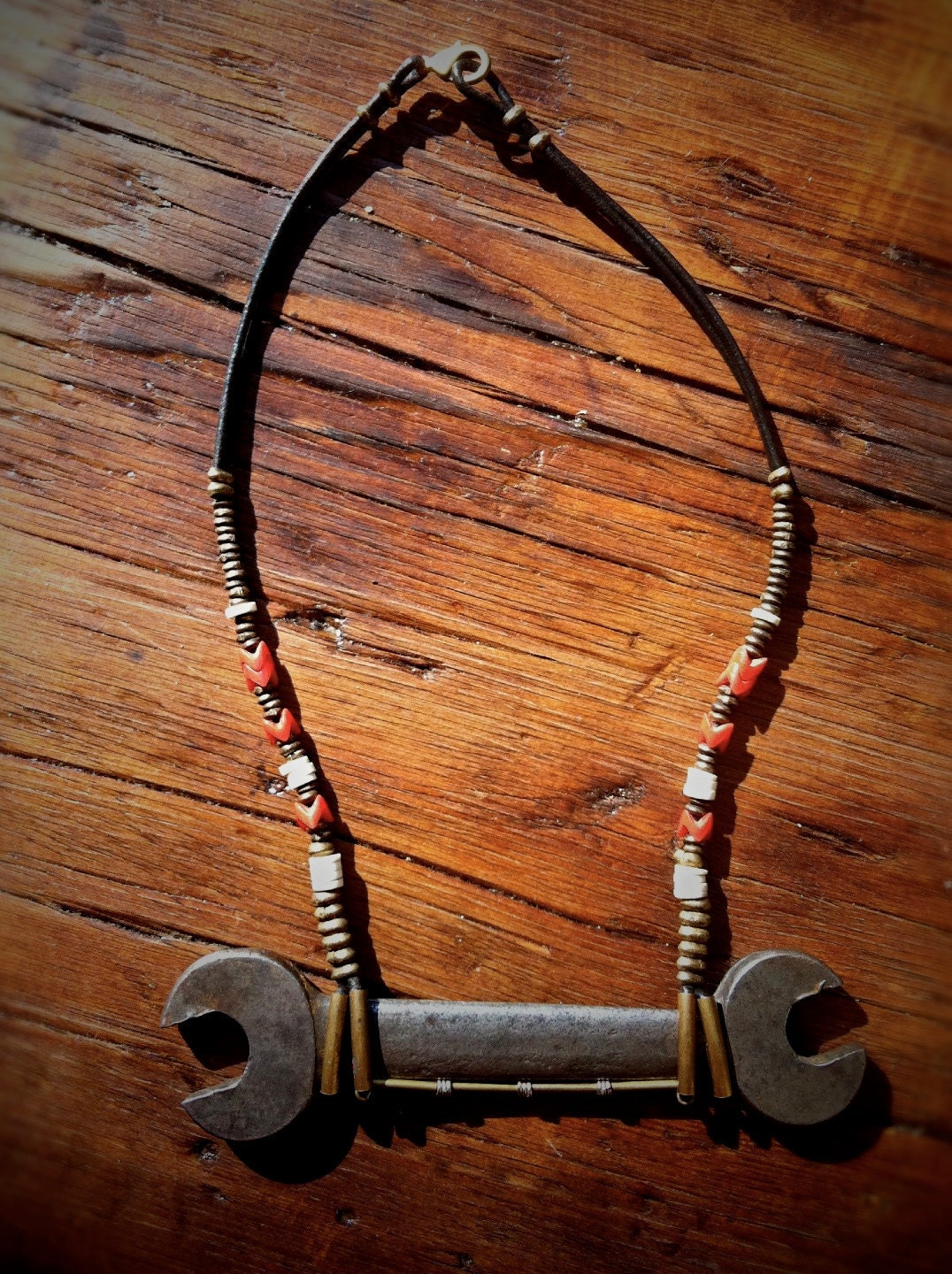Vintage Wrench Necklace