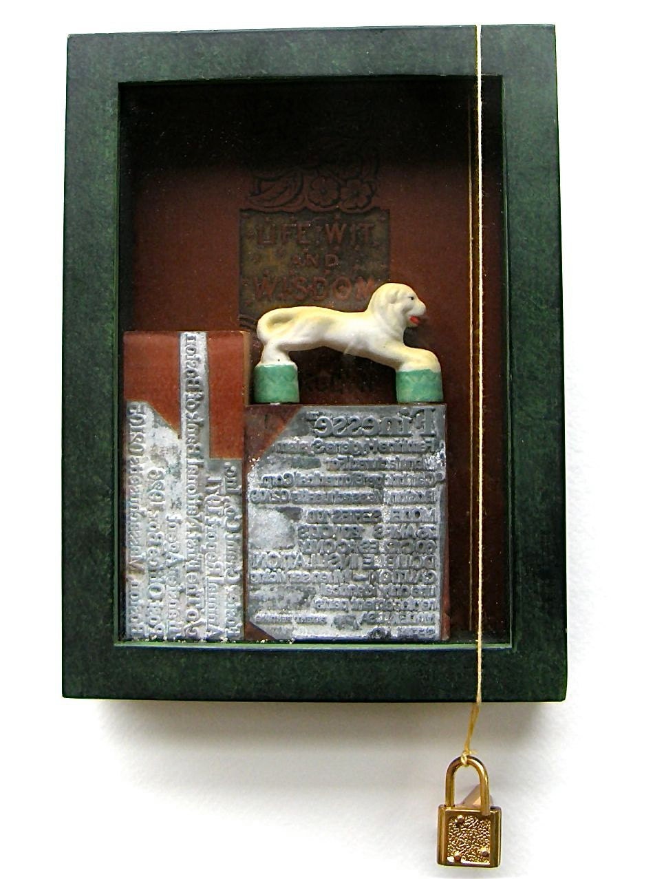 Mixed Media, Assemblage -- WIT and WISDOM