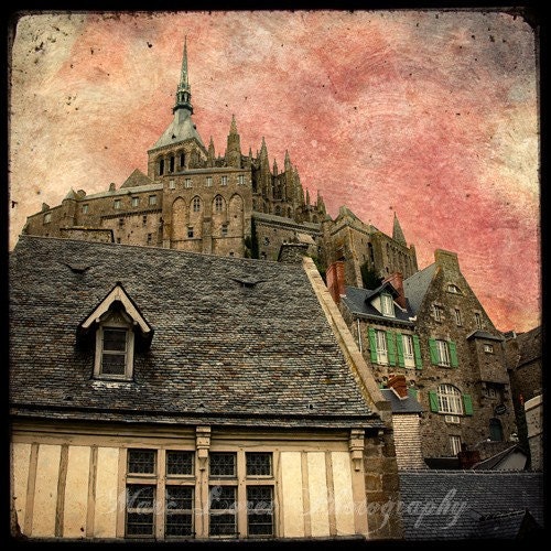 Le Mont Saint-Michel 02 - 8x8 Fine Art Print - Seaside Landscape Photography - Etsy Wall Art - TFTeam
