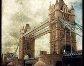 Tower bridge  -  8x8 Fine Art Print - London Photography - Etsy Wall Art - TFTeam - London Landscape Photograph