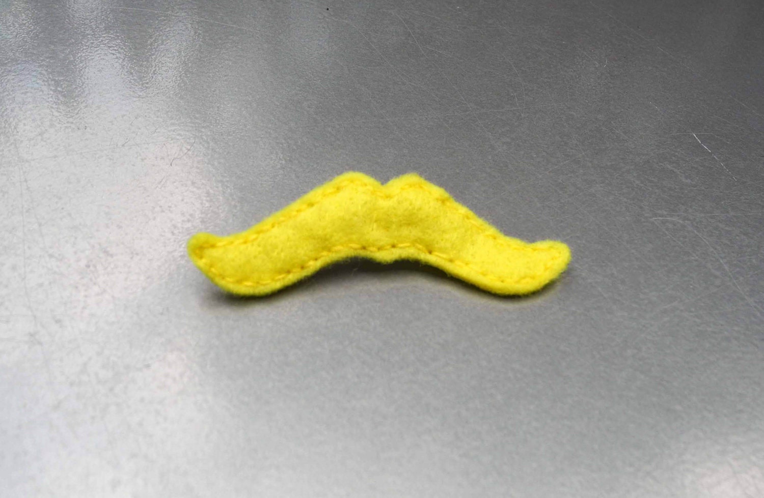Felt Moustache Pin For Your Plushie or Coat