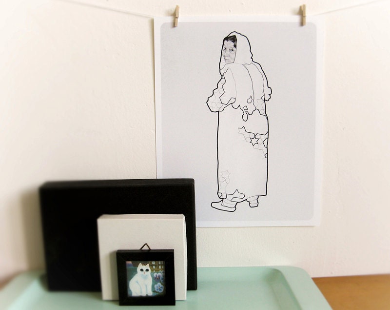 Noura - 8 x 10 FIne Art Giclee Print