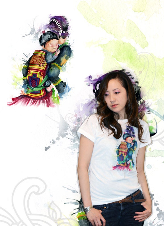 Elephant Print Design Apparel  (Carrying The Future)