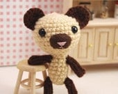 Crochet amigurumi bear - Tiny plush animal