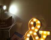 Vintage Industrial Metal Marquee Lights - Ready to Ship - Ampersand &