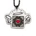 Companion Cube Necklace Charm - Portal Aperture Science