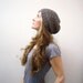 PASHA // hat lace panel knitting pattern PDF