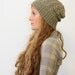 KATHLEEN // hat worsted cable rib toque knitting pattern PDF