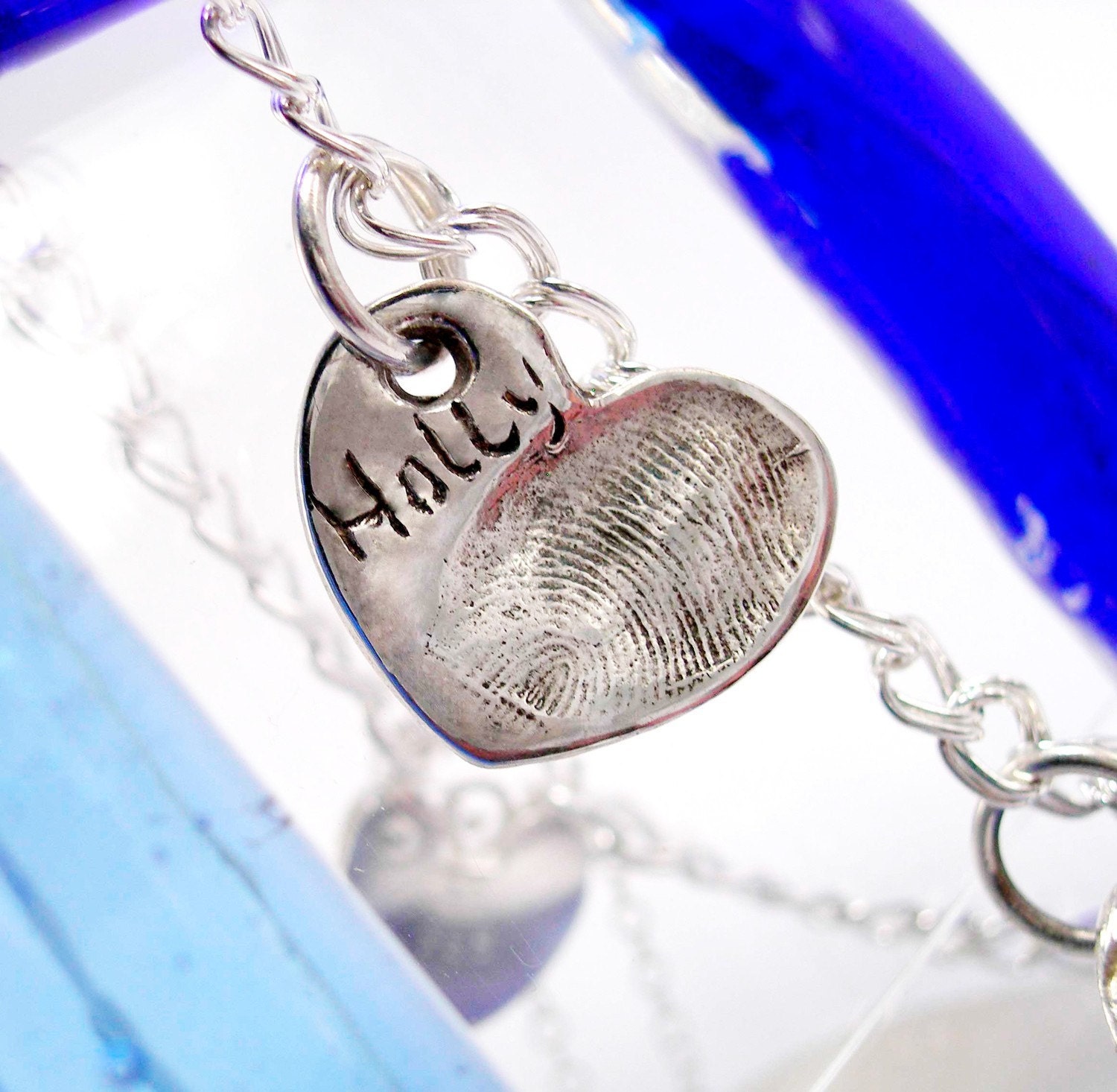 Baby fingerprint pendant Clearance