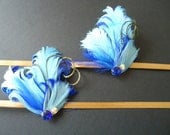 Feather corsage by eeek