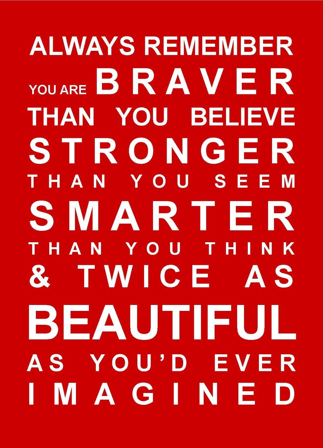 A5 unframed print Always Remember - Typography Bus Roll Poster/Print