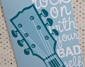Rock On With Your Bad Self Card