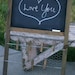 Rustic Memo Board Chalkboard Frame Old Barn Wood Style Farmhouse CHIC