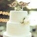 Cake Topper Love Birds Rustic Wedding Decor (item E10046)